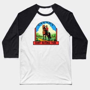 Banff National Park Baseball T-Shirt